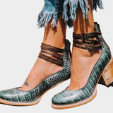 Ботуши С Дебел Ток