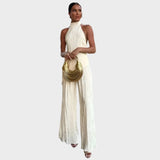 Комбинезон Плисиран Бежов