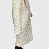 Палто с Квадратен Принт