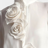 Блуза с 3D Рози