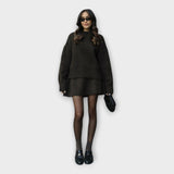 Комплект Блуза Пола Вълна