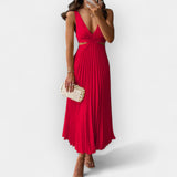 Рокля Миди Сатен