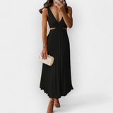 Рокля Миди Сатен