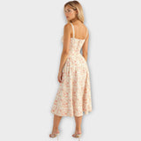 Рокля Миди с Корсет