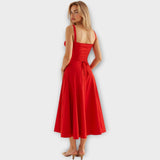 Рокля Миди с Корсет