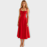 Рокля Миди с Корсет