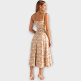 Рокля Миди с Корсет