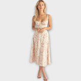 Рокля Миди с Корсет