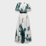 Рокля Ленена Дишащ Силует