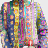 Пуловер с Слънчеви Мотиви