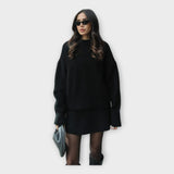 Комплект Блуза Пола Вълна