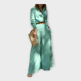 Блейзър Кожа Чист Дизайн