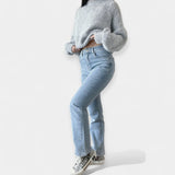 Дънки Със Светъл Блясък