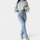 Дънки Със Светъл Блясък