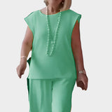 Комплект С Сатен Панталони