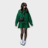 Комплект Блуза Пола Вълна