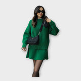 Комплект Блуза Пола Вълна