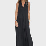 Рокля с земно зелено